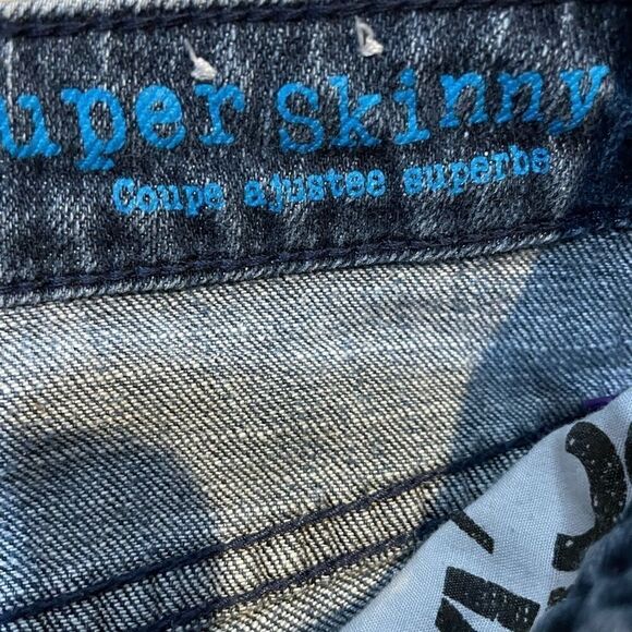 Volcom Stone Super Skinny Jeans, Size 3 - Picture 3 of 6